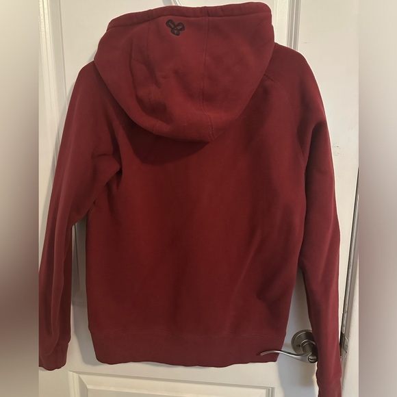 TNA burgundy hoodie size large - Picture 3 of 4